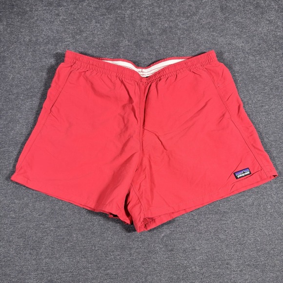 Patagonia Pants - Patagonia Nylon Baggies Shorts Womens Size Large Red Hiking Adult Outdoors